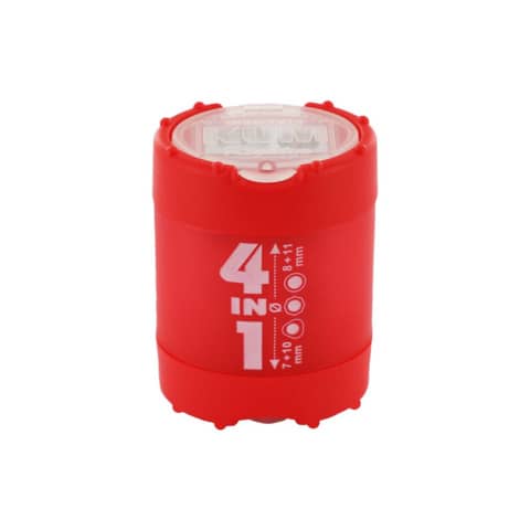 Espositore 20 temperamatite 4 in 1 Kum con ampio serbatoio - colori assortiti K1028321